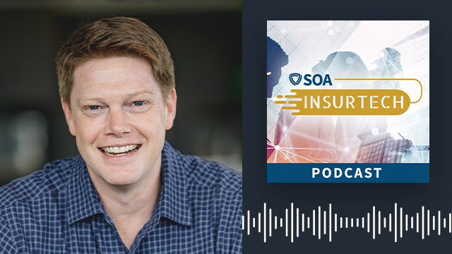 InsurTech Insights Get Plugged in Podcast Thumbnail with Mike Bishop
